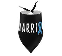 Bandanas pour Chiens et Chats, Motif Guerrier, Sensibilisation à la maltraitance Infantile, Bavoirs à col en V, écharpes triangulaires Ajustables, Accessoires pour Petits, Moyens et Grands Animaux de