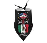 Bandanas pour Chiens, Motif lèvres américaines, Drapeau Mexicain, Doigt d'honneur, Bavoirs à col en V, Foulards triangulaires Ajustables, Accessoires pour Chiots et Chats de Petite, Moyenne et Grande