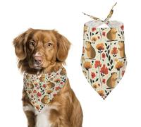 Bandanas triangulaires pour Animaux de Compagnie, Foulard Doux, Accessoires pour Animaux de Compagnie pour Les fêtes, Les Photos et Les Voyages, Motif Capybara.
