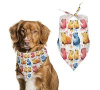 Bandanas triangulaires pour Animaux de Compagnie, Foulard Doux, Accessoires pour Animaux de Compagnie pour Les fêtes, Les Photos et Les Voyages, Motif Capybara.