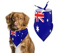 Bandanas triangulaires pour Chien, Drapeau de l'australie, Bavoirs Mignons pour Animaux de Compagnie, Foulard pour Petits, Moyens et Grands Animaux de Compagnie