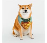 Bandanas tropicaux pour chien - Petite écharpe réglable pour chien - Bavoirs triangulaires réversibles - Lavable - Mouchoir quotidien pour chien de taille moyenne et grande - Cadeau