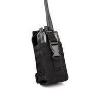 BANDARICOMM Pochette MOLLE - Support radio tactique universel en nylon avec bandoulière réglable pour talkie-walkie Kenwood, Icom, Motorola, Baofeng