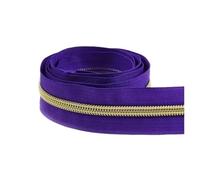 Bande À Fermeture Éclair for Sac Coudre, 1 Pièce, 20M, 5#, Fermetures Glissière En Nylon, Rouleau De Plastique Au Mètre, Kit Réparation Vêtements, Accessoires Couture Faire Soi-même(ZA030-7-Gold)