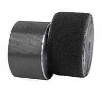 Bande à scratch autocollante - PEARL - 50 mm x 4 m - Supporte jusqu'à 40 kg - Multi-usages - Nylon flexible