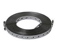 Bande à trous 17mm rouleau 25m pour fixation des réseaux de ventilation