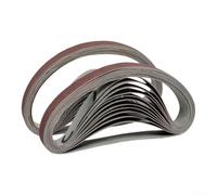 Bande Abrasive 25x330mm 10pcs 40-1000 Pour Ponceuse Bande Abrasive(800#) | Grains 40-1000, oxyde d'aluminium, pour bois et métal, format 25x330mm, usage universel