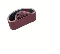 Bande abrasive 533 x 75 mm, 10 pièces, grain 80-400, pour bois, papier de verre pour polissage des métaux tendres, utilisée dans les ponceuses et les outils de meulage, 10 pièces, 120