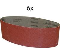 Bande abrasive 533x76 mm K80, 6 pcs