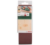 Bande abrasive 60x400 mm G100, RW, non perforé, fixation étrier - 3 pièces