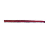 Bande abrasive 6x451 mm G40, RW, non perforé, fixation étrier - 3 pièces