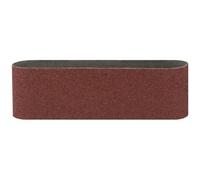 Bosch Bandes abrasives 2609256206 Grain 80 75 x 457 mm – 3 pièces
