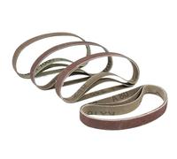 Bande Abrasive Abrasive 13X305mm, avec papier abrasif mixte grain 80~1000, Compatible avec Work Sharp WSKTS-W 1/2x12 ", 12 pièces