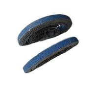 Bande abrasive, Bande abrasive 10 pièces plusieurs tailles oxyde d'aluminium grain 40 ponceuse à Air meulage du métal(520x20mm)