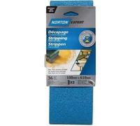 Bande abrasive - blue tech - lot de 2 - grain 36 - 100x610 mm