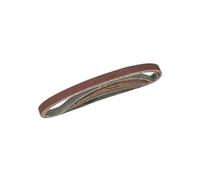 BANDE ABRASIVE DE 13 x 457- ASSORTIMENT DE 5 BANDES LIME ELECTRIQUE