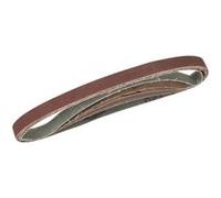BANDE ABRASIVE DE 13 x 457- ASSORTIMENT DE 5 BANDES LIME ELECTRIQUE
