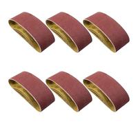 Bande abrasive de qualité professionnelle de 5,1 x 61 cm avec oxydes d'aluminium à retrait rapide pour la finition du bois et les surfaces complexes Bande de ponçage en oxydes d'aluminium