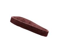 Bande abrasive en nylon 533 × 30 mm - Bande abrasive très résistante à l'usure pour la construction, l'ébavurage et les finitions en acier inoxydable brossé (rouge)