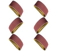 Bande abrasive en oxyde d ' aluminium de 2 x 24 pouces, bande abrasive pour le travail du bois et le polissage des surfaces, outil abrasif robuste, ponçage pour l ' élimination des matériaux