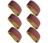 Bande abrasive en oxyde d ' aluminium de 2 x 24 pouces, bande abrasive pour le travail du bois et le polissage des surfaces, outil abrasif robuste, ponçage pour l ' élimination des matériaux