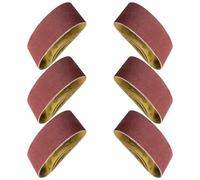 Bande abrasive en oxyde d'aluminium pour le travail du bois et le polissage des surfaces - Outil abrasif robuste pour le retrait de 5 x 61 cm