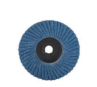 bande abrasive Lot de 3 disques à lamelles plats 75 mm, pouces, meules, mini meuleuse d'angle, accessoires, ponçage for le polissage du métal et bois(3pcs 75mm blue)