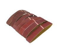 Bande Abrasive Lot de 7 bandes abrasives 50 x 686 mm for ponceuse à bois et métal, grain 120-1000, bande en alumine for polissage matériaux métalliques Pour Ponceuse À Bande