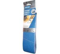 Bande abrasive - NORTON - Blue Tech - lot de 2 - grain 36 - 75x533 mm - oxyde de zirconium Norzon