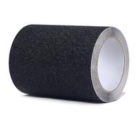 Bande adhésive antidérapante de 15 cm - Noir - Pour échelles, marchepieds et escaliers - Aide au remplacement autocollant des ongles pour animaux de compagnie