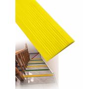 Bande adhésive antidérapante de 3 cm de large for marches d'escalier, en PVC imperméable, for escaliers intérieurs et extérieurs, rampes et terrasses.(Yellow,1500x3cmm)