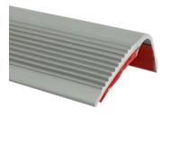 Bande adhésive antidérapante for Bord d'escalier, Bande de Garniture de Bord de Marche en Forme de L, Bande de Protection de Bord d'angle de Meubles de sécurité for Marche(Grey)