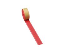 Bande adhésive antidérapante for escaliers, 500CM, Bande de Marche en PVC, Autocollant for escalier, Protection des marches, Tapis, Bande d'étanchéité au Sol(Red-4cm)