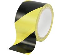 Bande adhésive de marquage TOOLCRAFT WT-YB 1564134 noir, jaune (L x l) 18 m x 48 mm 1 pc(s)