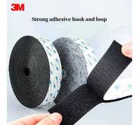 Bande adhésive Double face à crochet et boucle 3M 9448A, en Nylon, auto-adhésive, verrouillage, sans Trace, bande d'adhérence robuste pour maison et voiture Width 50mm