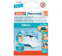 Bande Adhésive Double Face - TESA - POWERSTRIPS® - Blanc - 25 mm - Multi-usages
