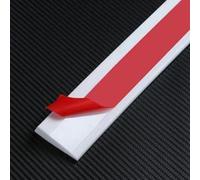 Bande adhésive en silicone pour nettoyeur de sol robotique pour traverser les petites pièces d'entrée et zones limites d'humidité (blanc)