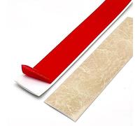 Bande adhésive for revêtement de sol, jointure transition 1-10 m, profilé bordure porte en vinyle, séparateur plat for joints stratifié(G,6m(19.69ft) W4cm)