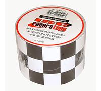 Bande adhésive ISC à motif damier noir et blanc