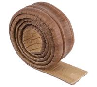 Bande Adhésive pour Plinthes en Mousse PE Épaisse, Auto-adhésive | Décor Mural Raffiné, Amovible et Pratique, Teinte Café, pour Chambre et Salon