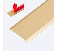 Bande adhésive pour sol Ed - Bandes de protection en aluminium - Profil de porte - Joint plat (d, 1,2 cm) - & Flo Solut