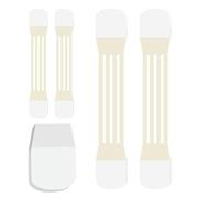 Bande amincissante pour le visage, bande de levage du cou, bandes gainantes pour le visage, avec effet de levage instantané, application facile, 18,4 × 4 cm, pour femme, homme, beauté, amincissant