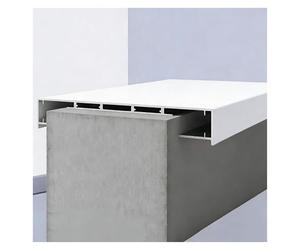 Bande anti-goutte résistante aux intempéries pour mur, nez, extérieur, rail supérieur durable, couverture d'inverseur d'eau de pluie clignotante pour limites (30 x 90 cm)