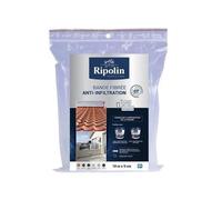 Bande anti-infiltration - RIPOLIN - 9cm x 10m - Fibrée - Utilisation extérieure - Mur