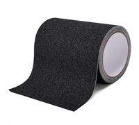 Bande Antidérapante Adhésive 15cm x 5m Bande Sécurité Antidérapant Imperméable Découpable Ruban Antidérapante Adhésive pour Escaliers, Marchepieds, Rampes, Extérieur et Intérieur Noir
