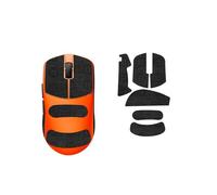 Bande antidérapante compatible avec Fnatic x Lamzu Maya X, autocollant antidérapant pour LAMZU Maya X - Couverture complète, absorbant la transpiration, ajustement précis, pieds durables (noir)