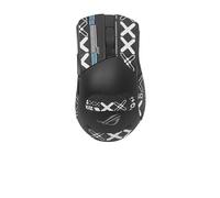 Bande antidérapante compatible avec les peaux de souris ASUS ROG Gladius III, résistante à la transpiration, housse de protection, noir et blanc