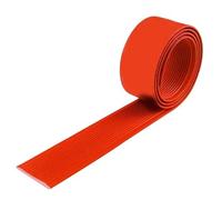 Bande antidérapante for escaliers, 4CM x 400CM, Bande antidérapante, Protection des Bords, Bande de Colle Anti-Collision, Marche d'escalier en PVC(Red)