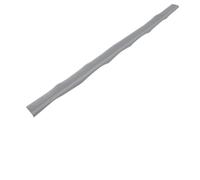 Bande antidérapante for escaliers, Moulage du Nez, Protection des Bords de la Bande de roulement, Garniture de Nez, marches en Bois, Tapis en Vinyle, 400cm(Grey)