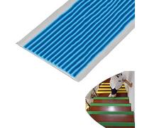 Bande antidérapante pour escaliers, tapis de traction autocollant en PVC pour sol intérieur/extérieur, large bande antidérapante pour la sécurité sur les marches d'escalier